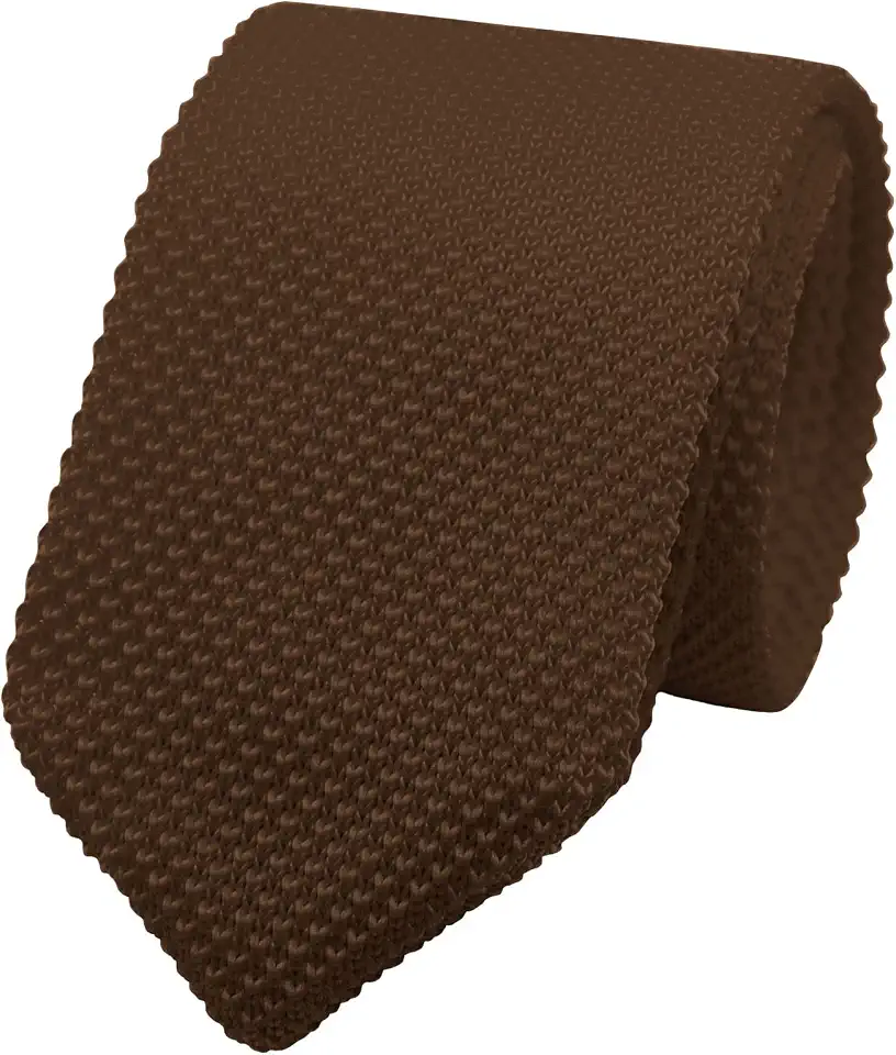 Pointed Knit Ties for Men Pure Color 2.76'' Skinny Neck Tie Formal Business Knitted Tie for Daily Wedding Party