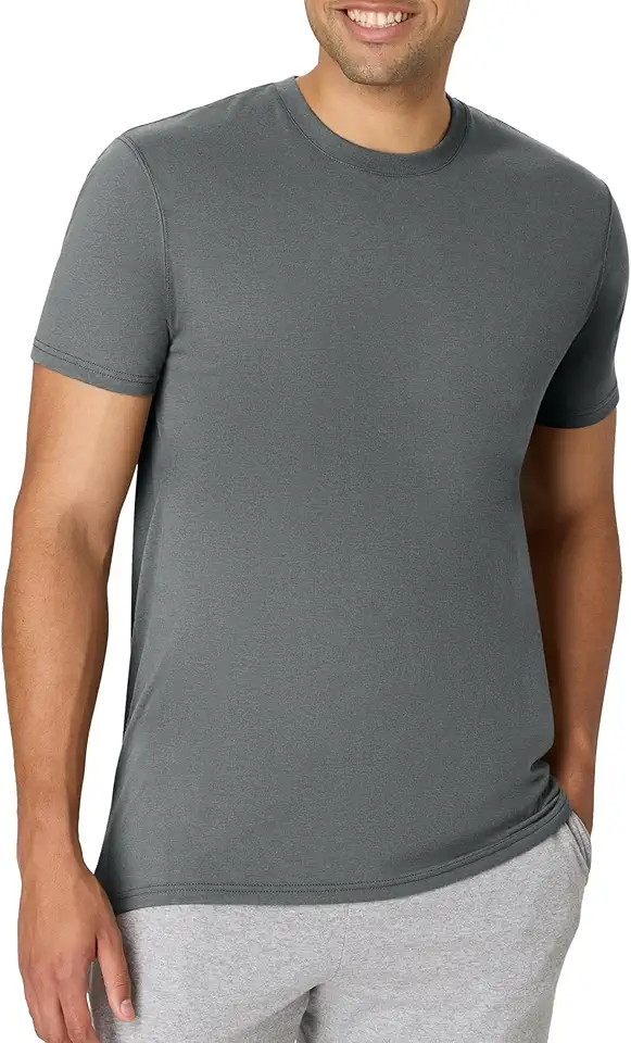 Hanes Men's Originals Lightweight T-Shirt, Crewneck T-Shirts for Men, Tri-Blend Tee