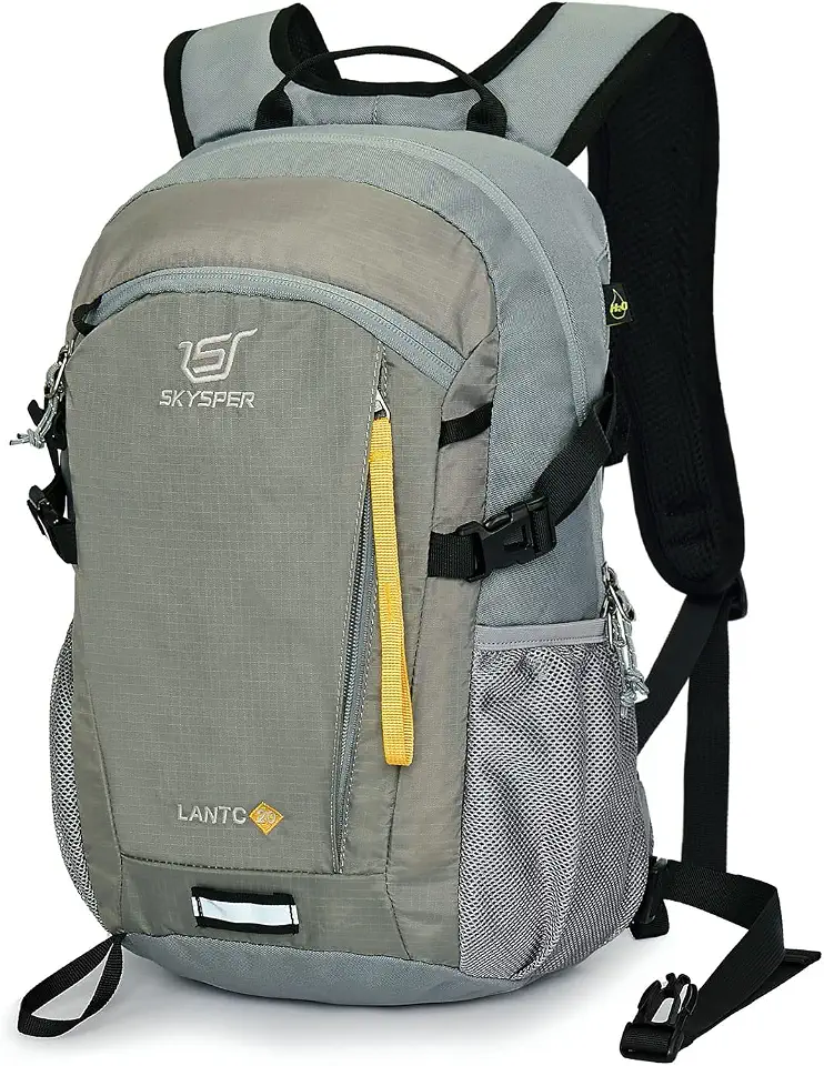 Global Recycled Standard SKYSPER Small Hiking Backpack, 20L Lightweight Travel Backpacks Hiking Daypack for Women Men