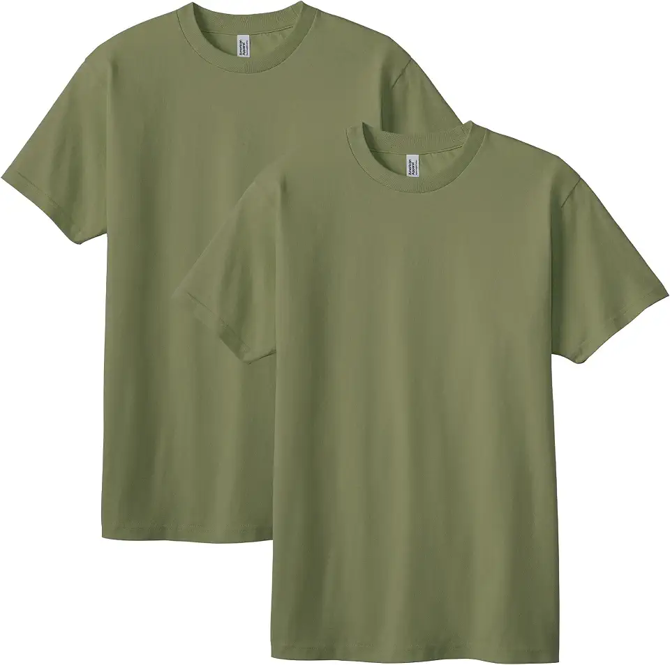 American Apparel Unisex Adult Heavyweight Cotton T-Shirt, Style G1301/G1301gd, Multipack