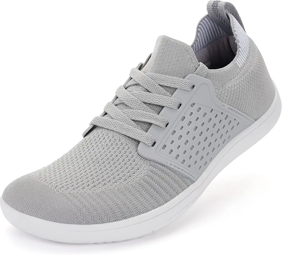 WHITIN Men's Wide Toe Box Barefoot Shoes Sock-Like Comfort W85