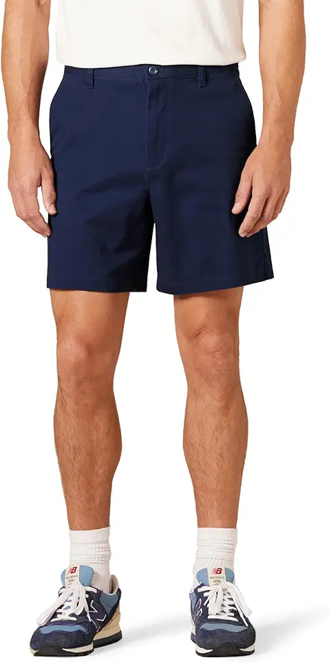 Amazon Essentials Men's 7" Stretch Chino Shorts