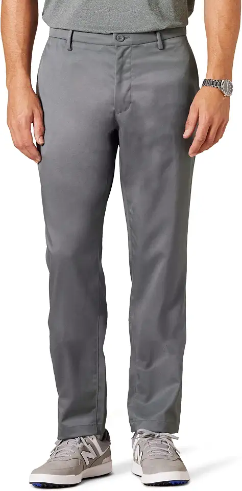 Amazon Essentials Men's Athletic-Fit Moisture-Wicking Stretch Golf Pants with Active Waistband (Available in Big & Tall)