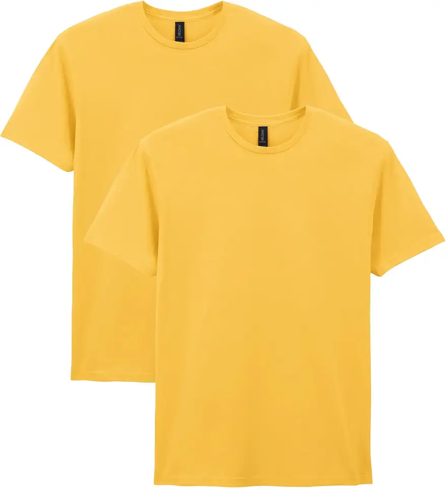 U.S. Cotton Trust Protocol Gildan Adult Softstyle Cotton T-Shirt, Style G64000, Multipack