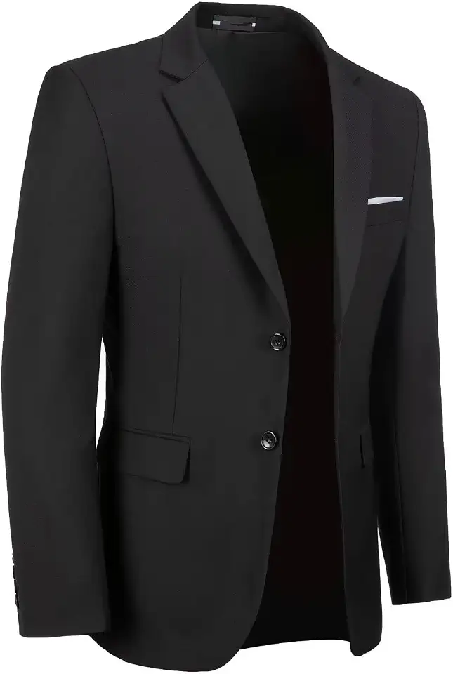 Global Recycled Standard Mens Suit Jackets Slim Fit Blazers Suit Separates Sport Coats Wedding Prom | Slim Fit Mens Suit Jackets 2 Buttons Single Breasted Blazers Casual Sport Coats with Pockets for Wedding Prom Party Working