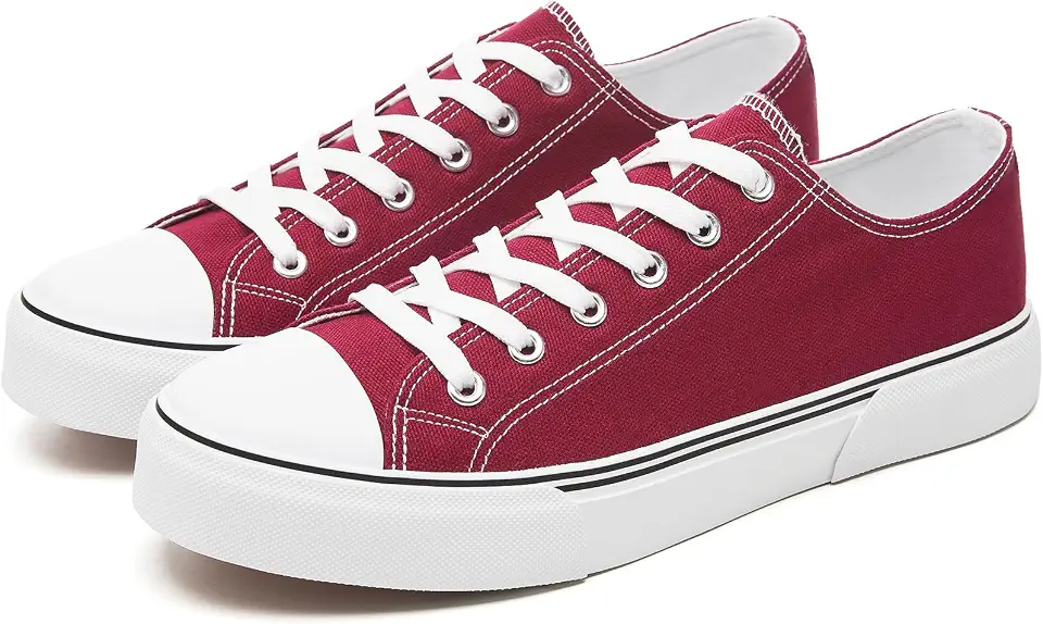 yageyan Men Canvas Low top Shoes Classic Casual Sneakers Mens Fashion Shoes