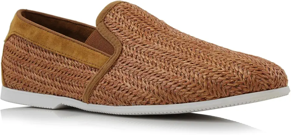 Ferro Aldo Men's Slip-On Loafers | Woven Espadrille & Classic Styles | Casual & Formal Dress Shoes
