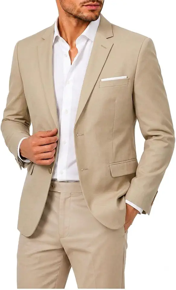 Men's Navy Blazer Gold Buttons