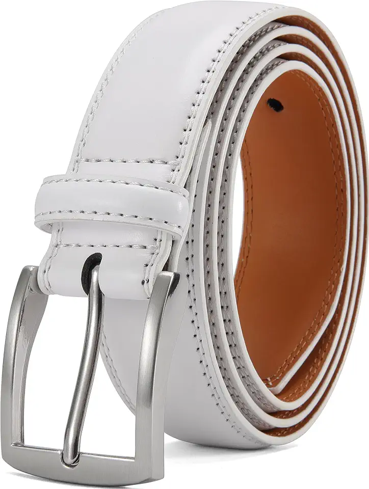 DOOPAI Mens Dress Belt - Genuine Leather Dress Belts For Men