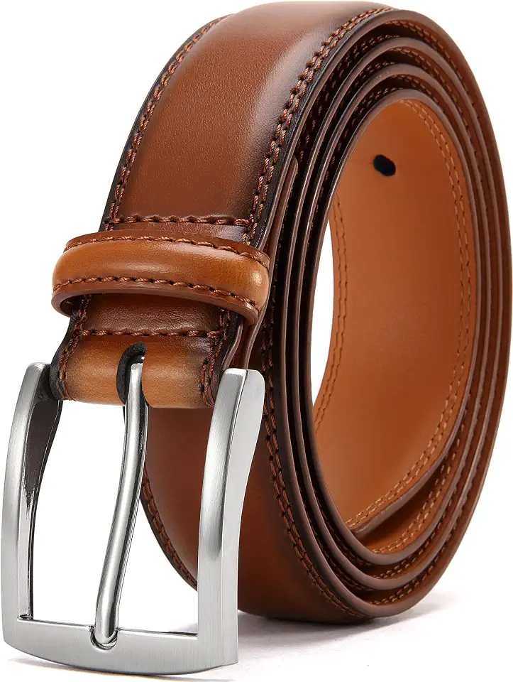 DOOPAI Mens Dress Belt - Genuine Leather Dress Belts For Men
