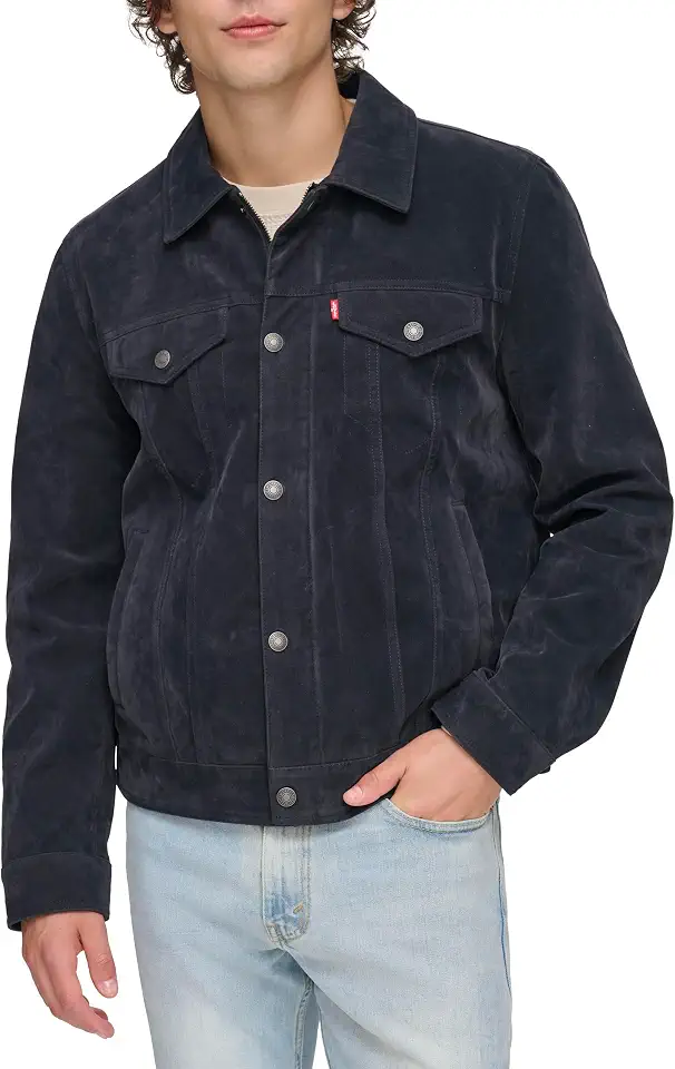 Levi's Men's Faux Leather Classic Trucker Jacket