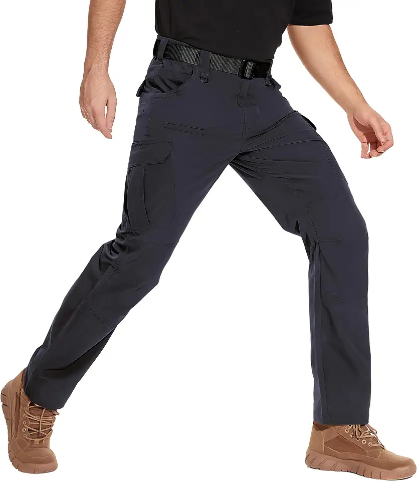 NATUVENIX Tactical Pants for Men Stretch Ripstop Cargo Outdoor Work