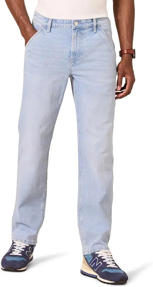 Amazon Essentials Men's Relaxed-Fit Workwear Carpenter Jean with Comfort Stretch
