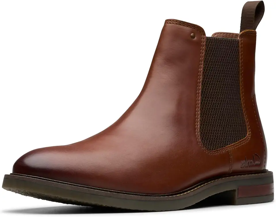 Clarks Men's Jaxen Easy Chelsea Boots