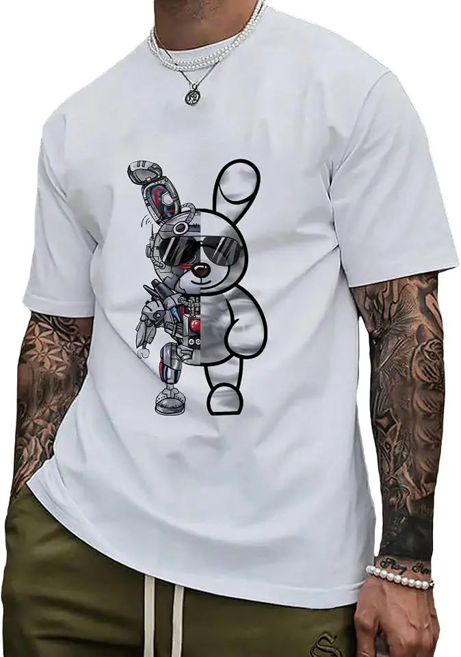 SOLY HUX Men's Graphic Tees Short Sleeve T-Shirt Casual Summer Shirt Tops