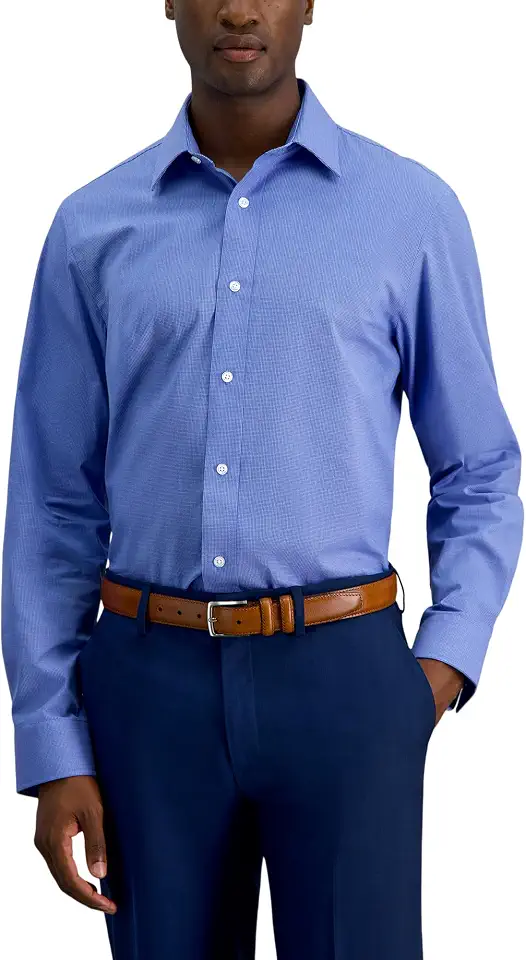 Haggar Men's Premium Comfort Classic Fit Dress Shirt