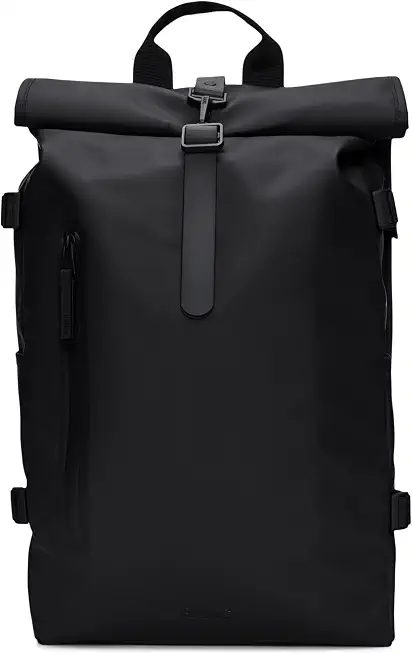 RAINS Rolltop Rucksack Large Waterproof Laptop Backpack for Men, Commuter