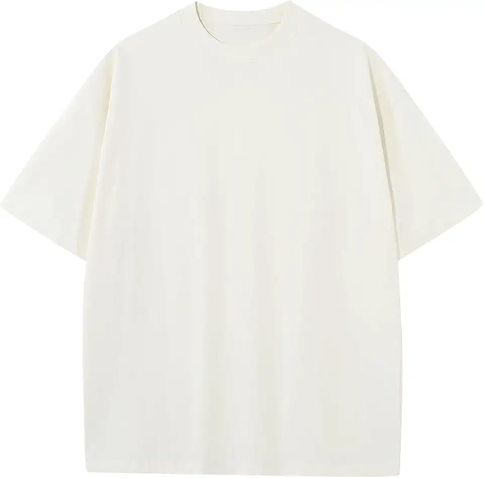 Men's Off White Crewneck T Shirt