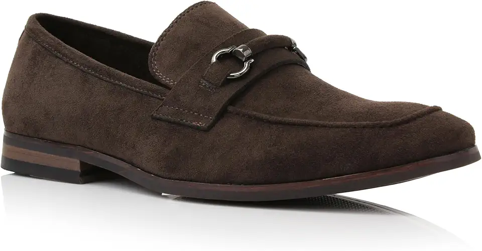 Ferro Aldo Men's Premium Moc Toe Loafers | Casual & Dress Styles with Tassels & Horsebit Buckles