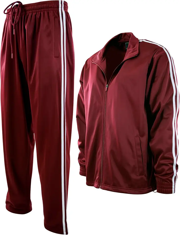 ChoiceApparel Mens Active Tracksuit with Zippered Back Pocket