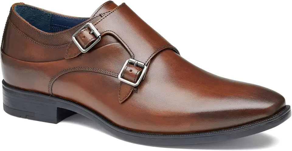 Johnston & Murphy Gibbons Double-Buckle Monk