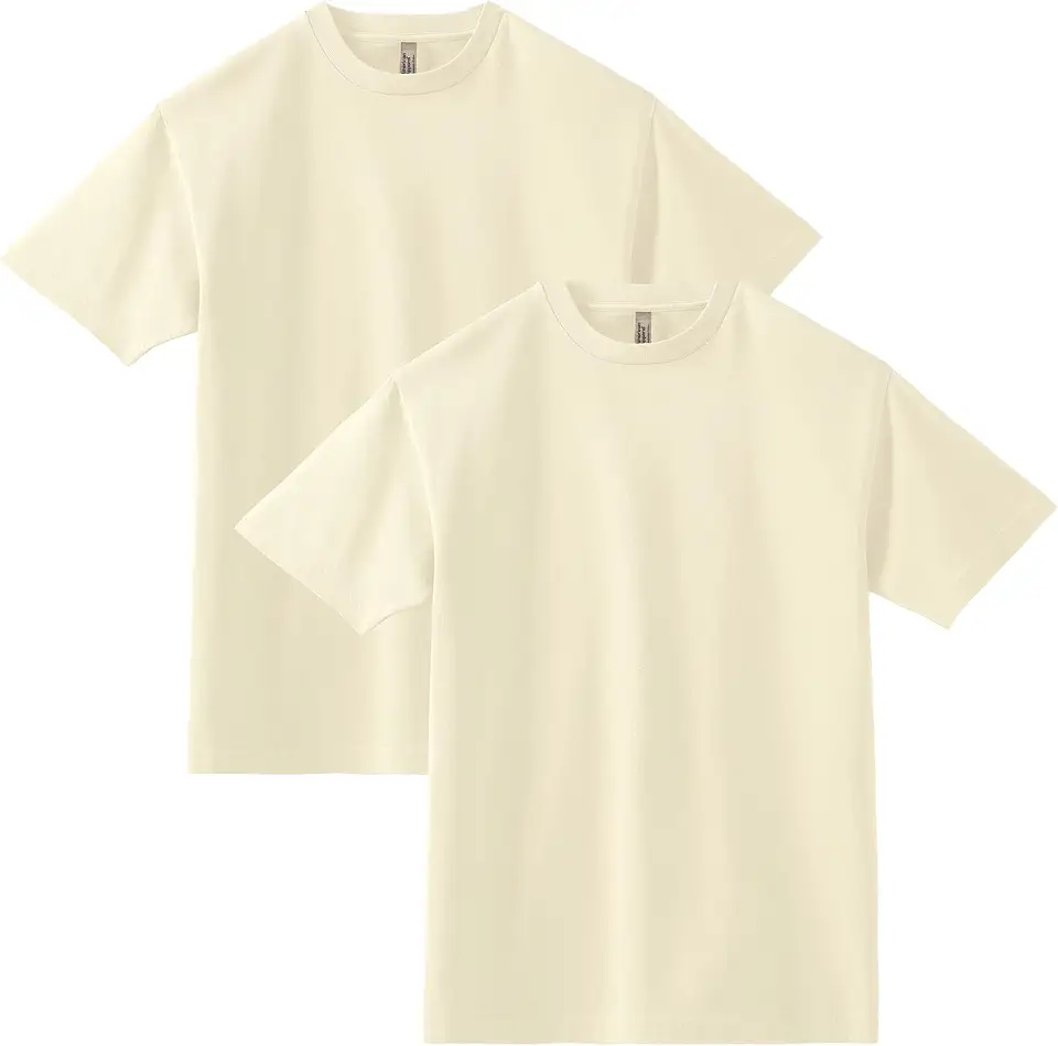 American Apparel Unisex Adult Heavyweight Cotton T-Shirt, Style G1301/G1301gd, Multipack