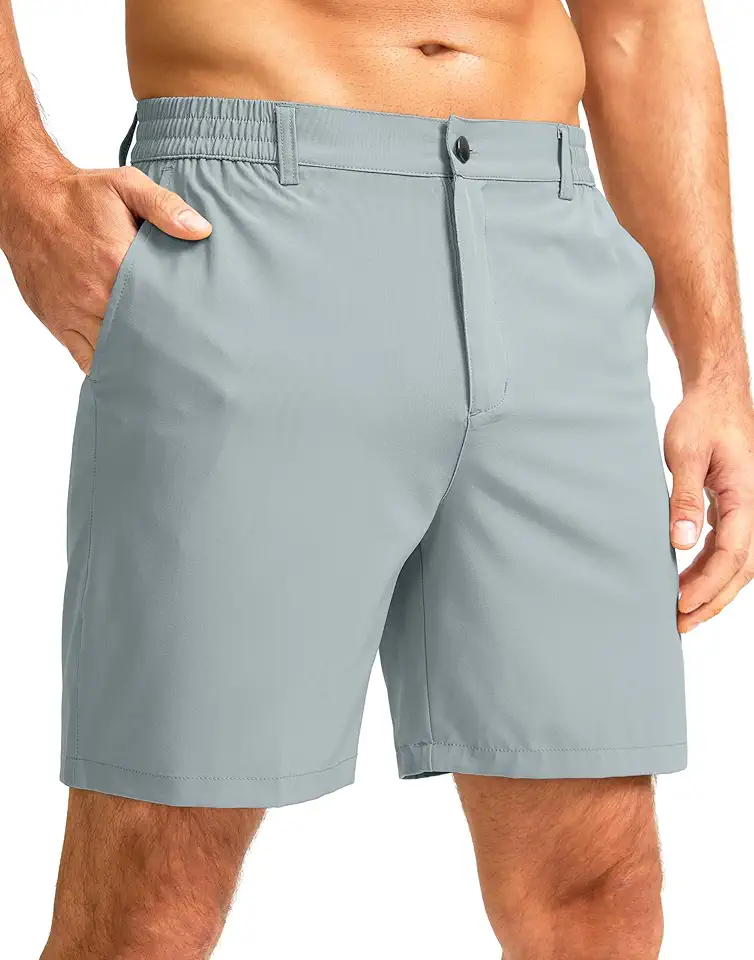 G Gradual Men's Casual Shorts 7"/5"/9" Lightweight Golf Shorts for Men with 3 Pockets