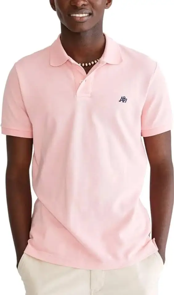 AEROPOSTALE Men's Aero Uniform Polo Short Sleeve