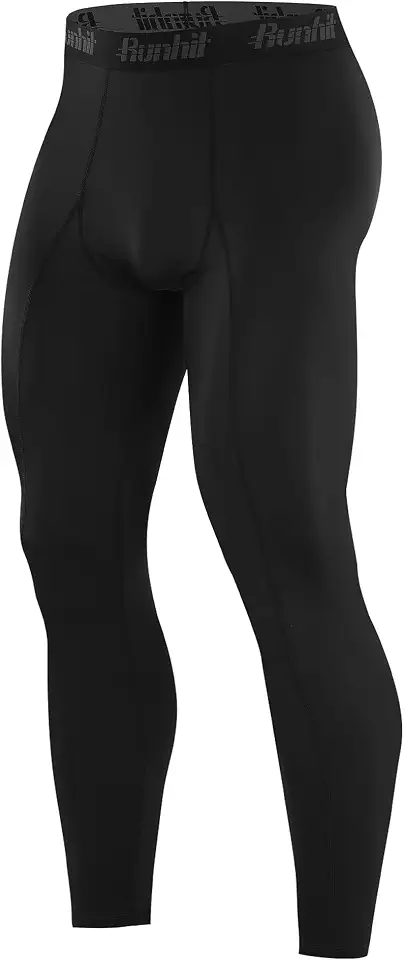 Global Recycled Standard Runhit Men’s Compression Pants Running Tights Workout Leggings Athletic Base Layer Pants for Sports Yoga Basketball
