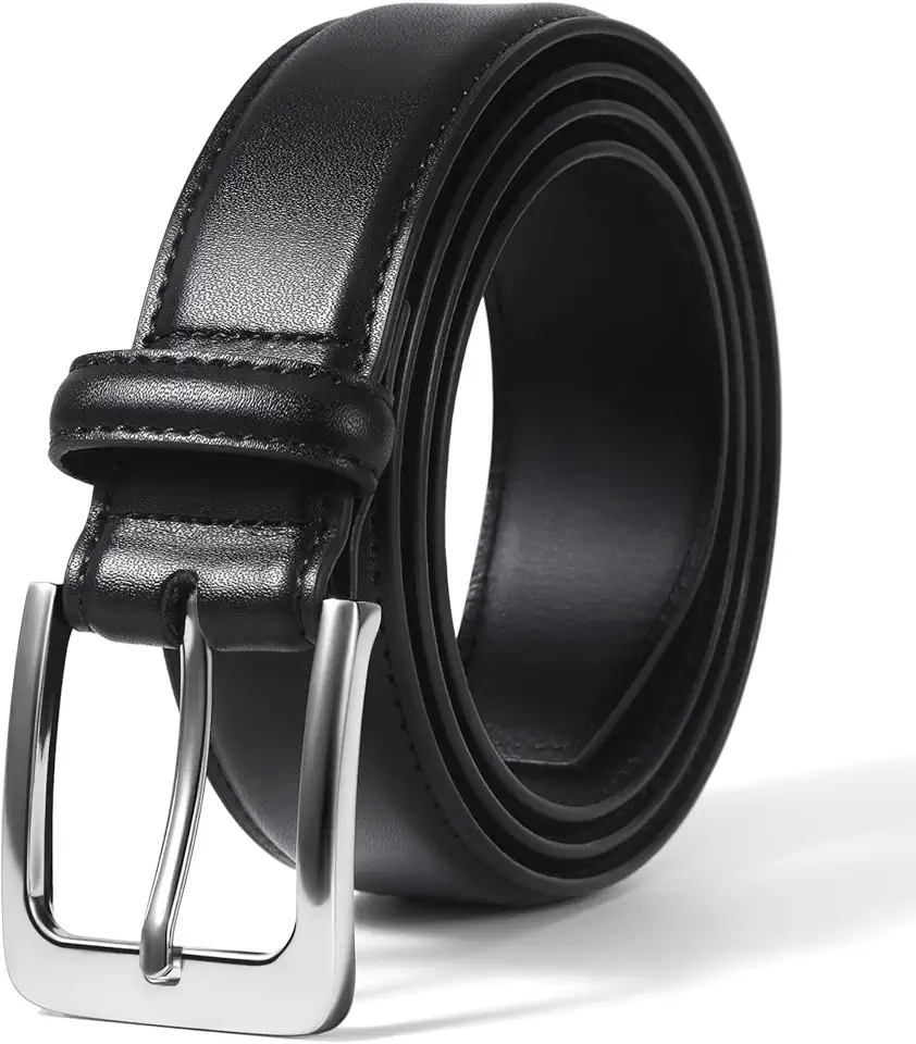 VATAN Men's Genuine Leather Dress Belts, Handmade Classic Every Day Belt