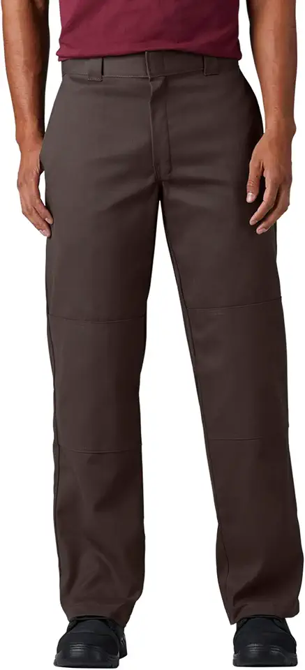 Men's Brown Double Knee Carpenter Pants