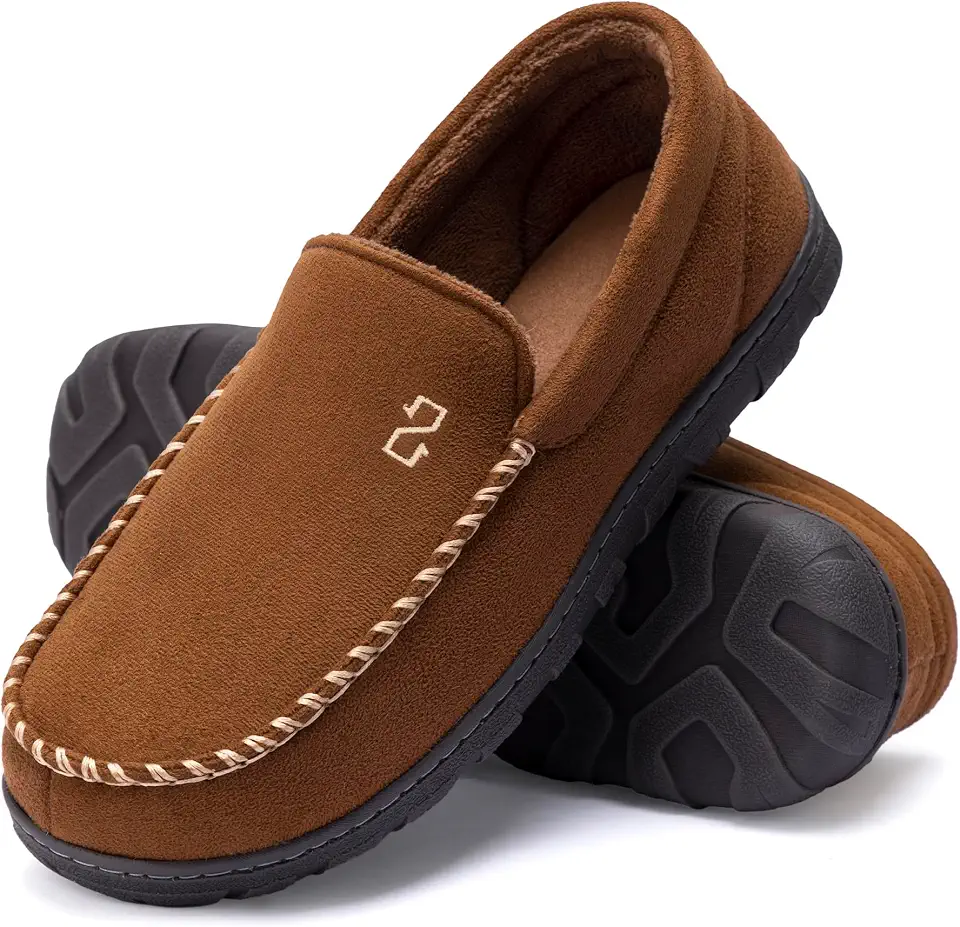 Men's Sand Suede Moccasin Shoes