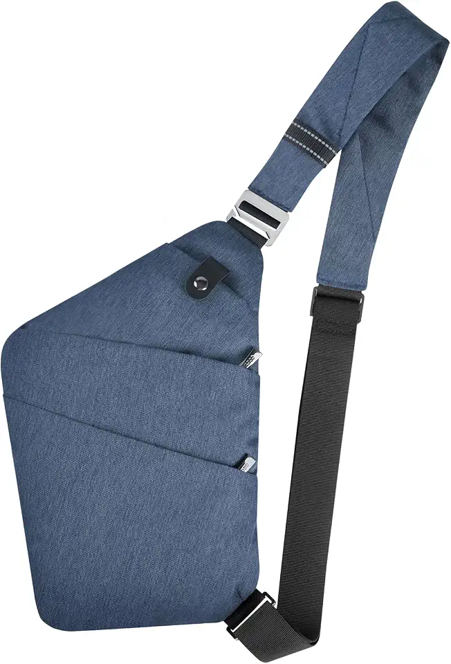 VADOO Sling Bag - Anti-theft Crossbody Shoulder Bag for Men and Women
