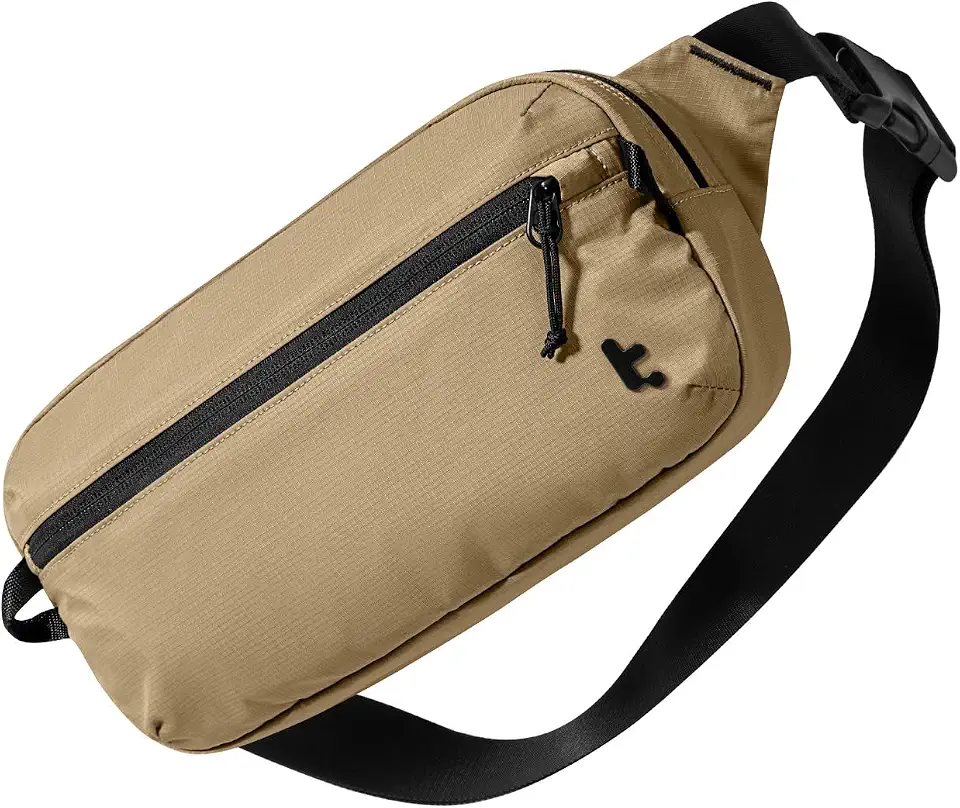 Global Recycled Standard tomtoc 3.5L Sling Bag with RFID Blocking Crossbody Chest Pack for Men Women