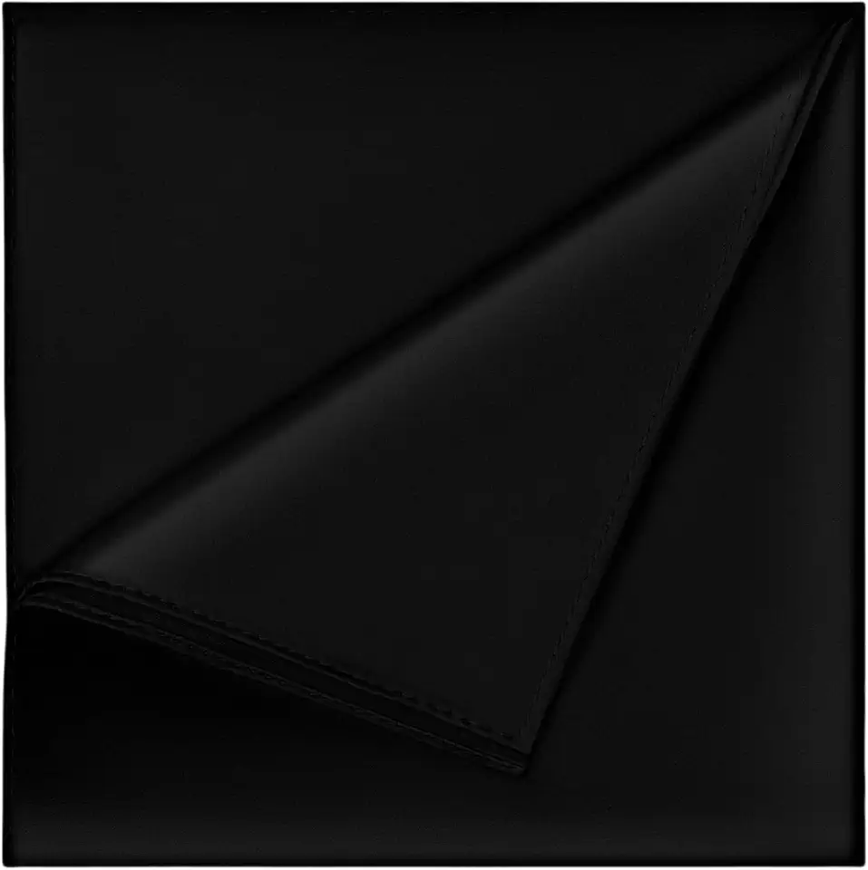 Satin Pocket Square for Men, Vegan Silk Suit Handkerchief