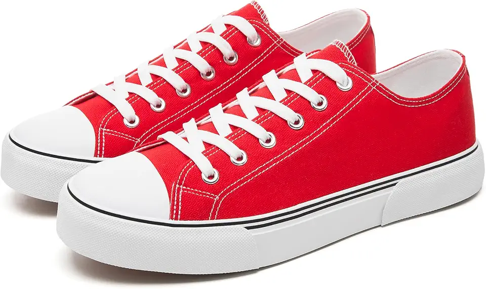 yageyan Men Canvas Low top Shoes Classic Casual Sneakers Mens Fashion Shoes