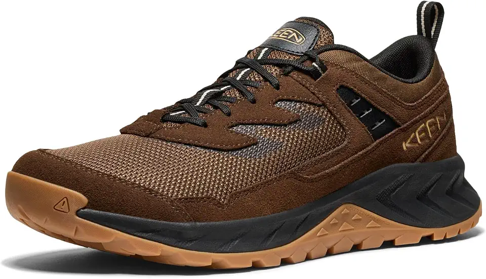 Leather Working Group KEEN Men's Hightrail Vent Low Height Breathable Hiking Shoes