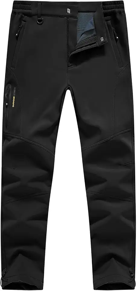 Rdruko Men's Snow Pants Waterproof Ski Pants Insulated Trousers