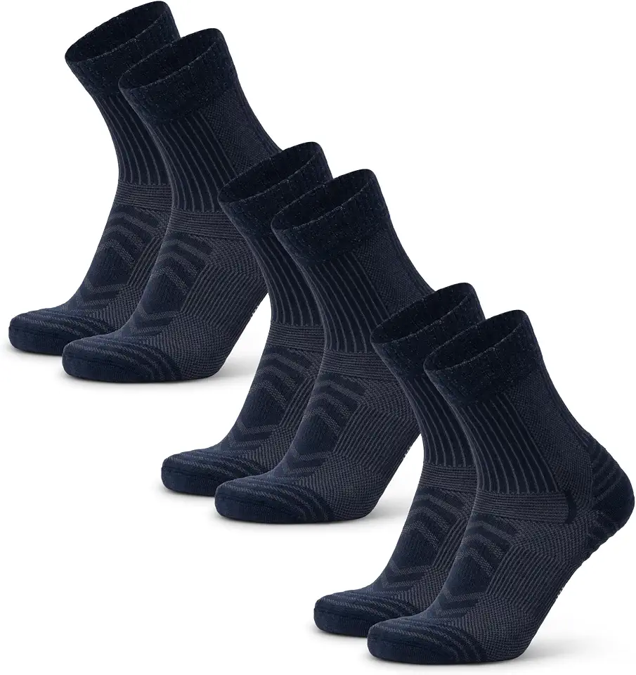 OEKO-TEX STANDARD 100 DANISH ENDURANCE Merino Wool Socks for Men & Women, Light Hiking Socks