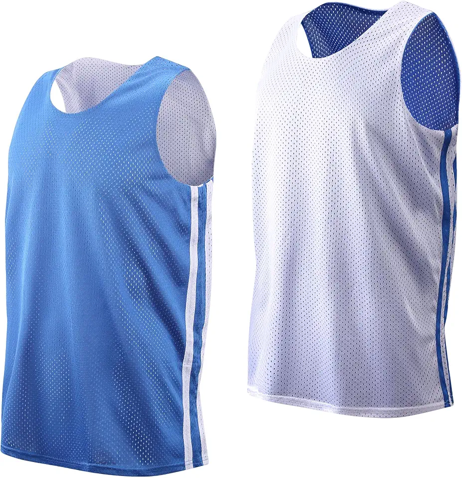 Men's Royal Blue Mesh Basketball Jersey
