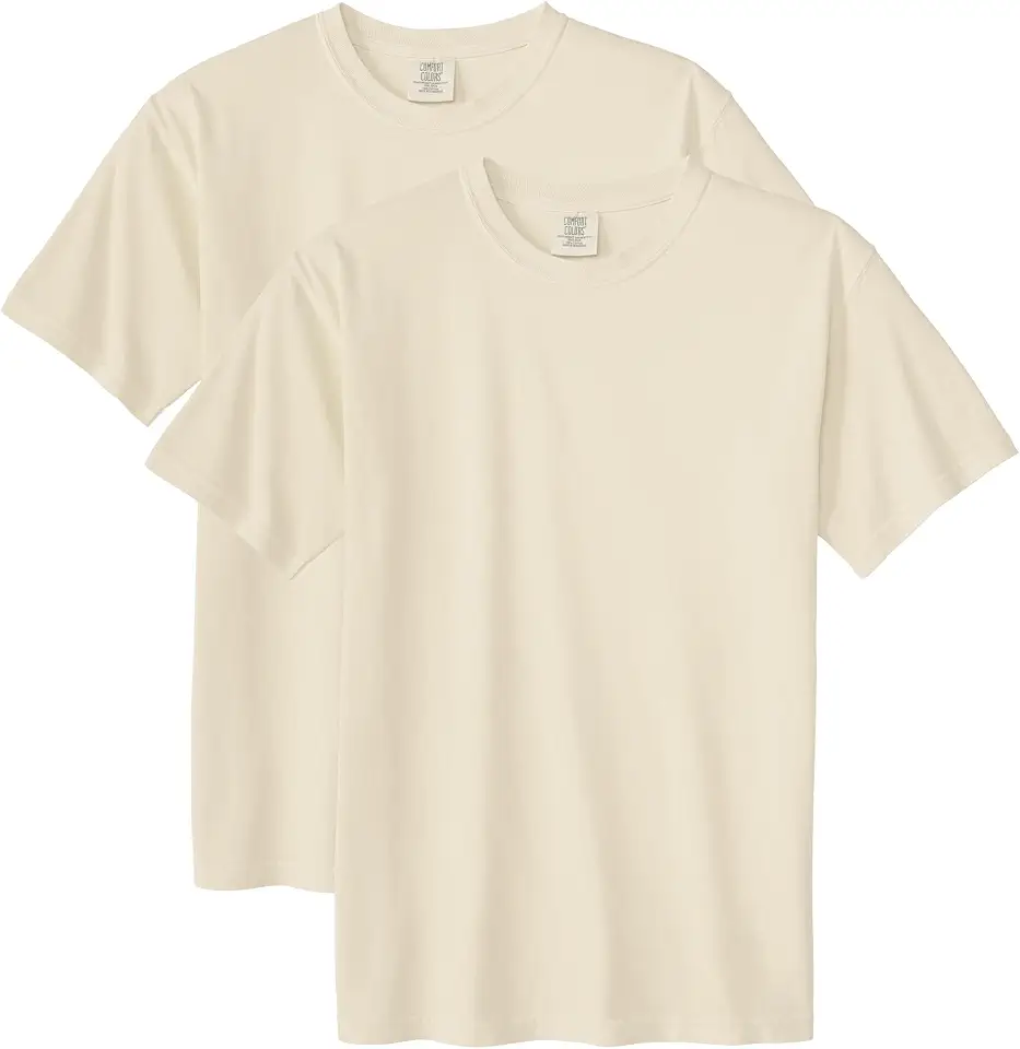 OEKO-TEX STANDARD 100 Comfort Colors Adult Heavyweight Short Sleeve Tee, Style G1717/G1745, Multipack
