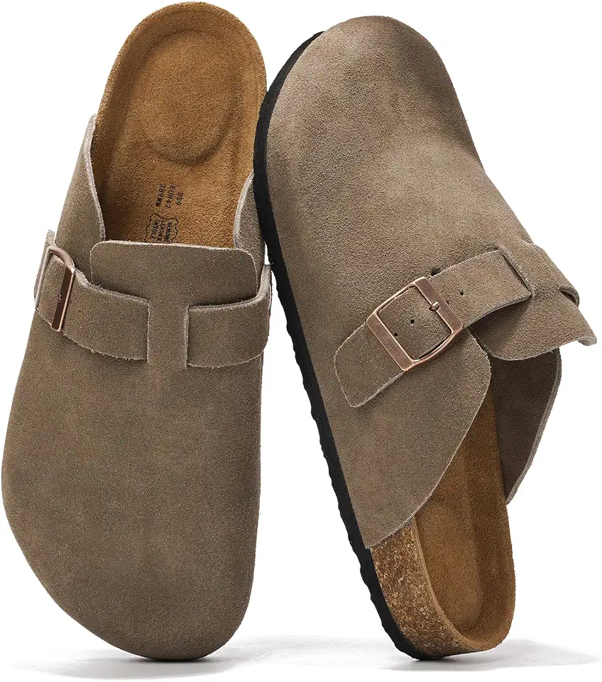 Project Cloud 100% Full Grain Genuine Leather Clogs for Men Mules for Men