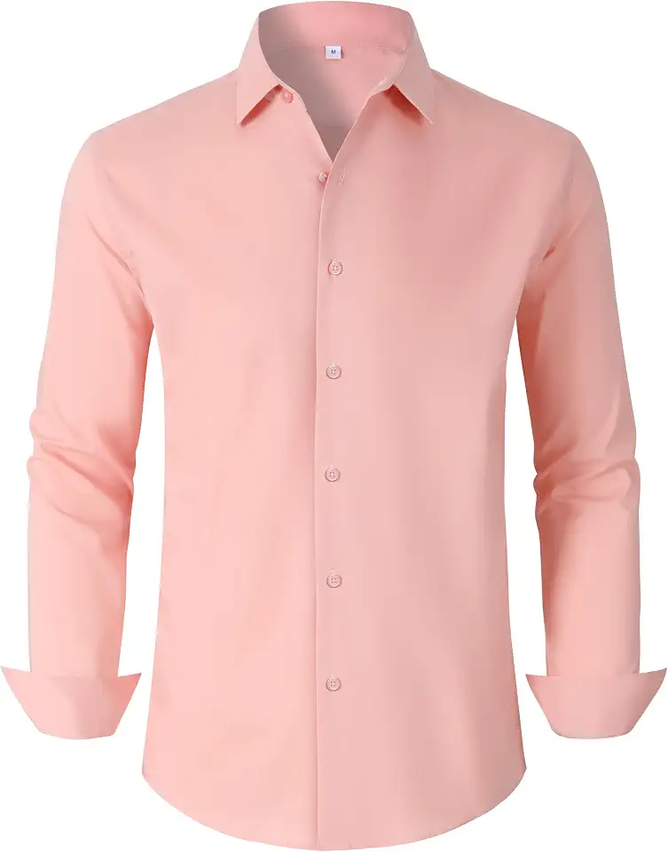 Men's Pale Lilac Oxford Dress Shirt