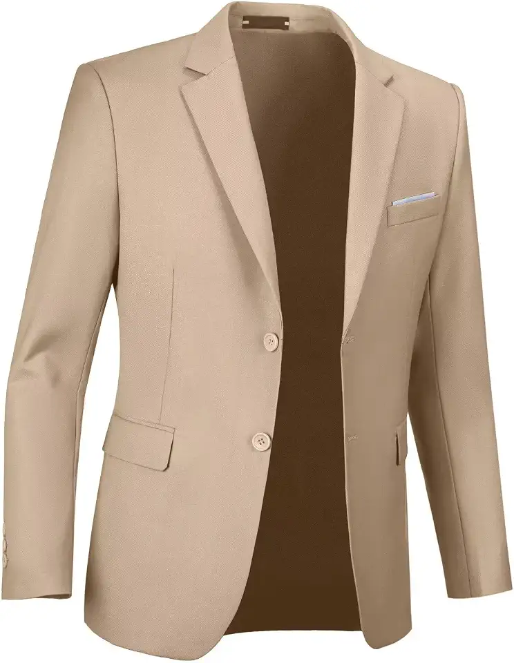 Global Recycled Standard Mens Suit Jackets Slim Fit Blazers Suit Separates Sport Coats Wedding Prom