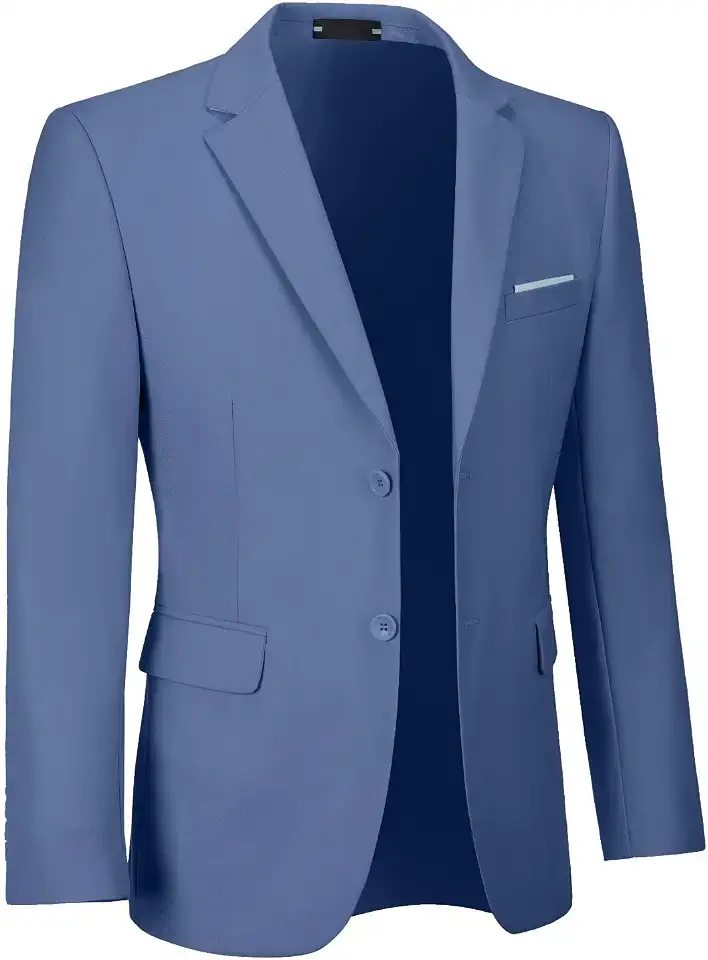 Global Recycled Standard Mens Suit Jackets Slim Fit Blazers Suit Separates Sport Coats Wedding Prom