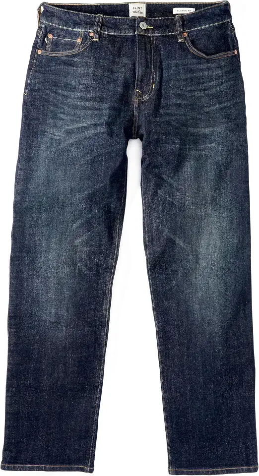Huckberry Stretch Selvedge Denim Jeans for Men - 11.7 oz Mens Jeans with 1% Stretch, Copper Rivets- Year-Round Men Jeans