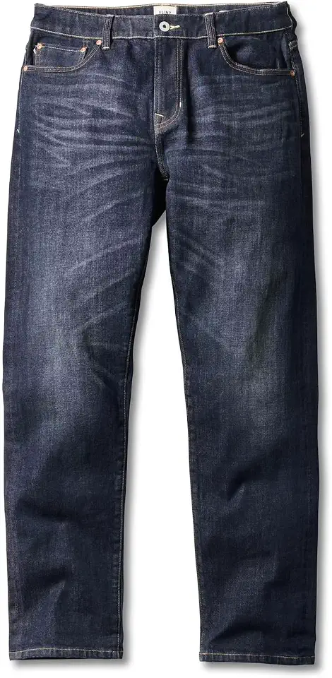 Huckberry Stretch Selvedge Denim Jeans for Men - 11.7 oz Mens Jeans with 1% Stretch, Copper Rivets- Year-Round Men Jeans