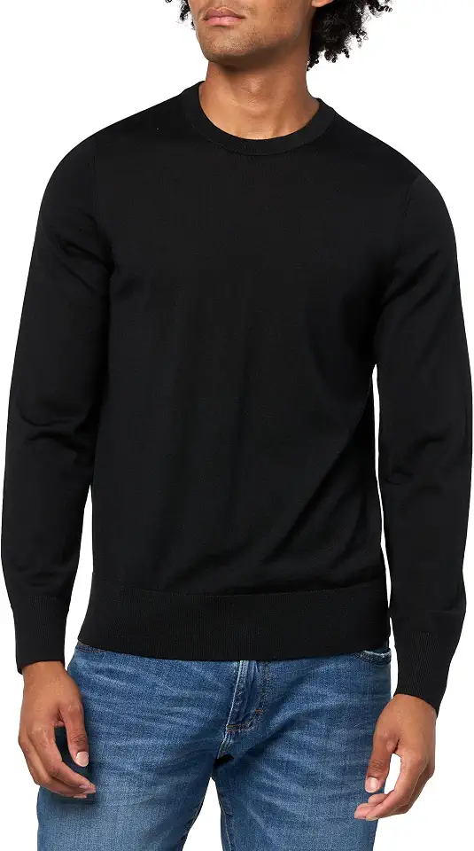 Brooks Brothers Men's Merino Wool Crewneck Long Sleeve Sweater