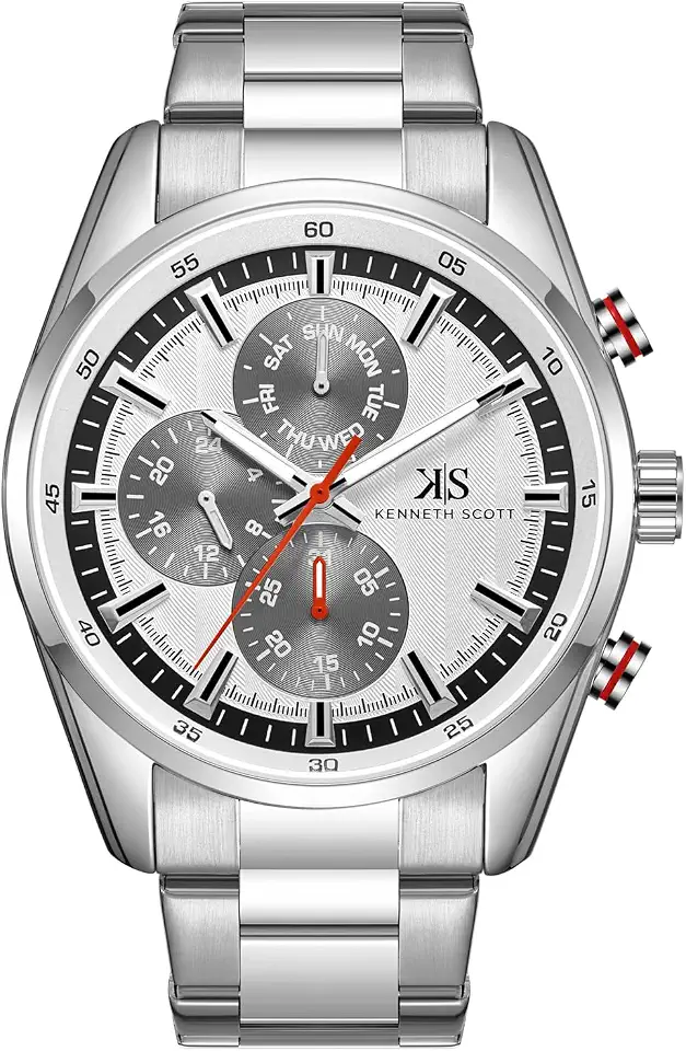 Kenneth Scott Men’s Multi Function Watch | 47mm - K24117