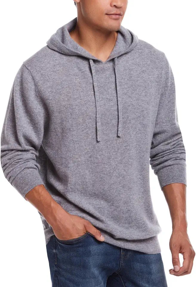 Weatherproof Vintage 男款 100% 純羊絨毛衣 經典長袖套頭衫